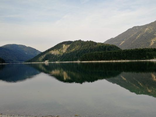 Abendstimmung Sylvensteinsee