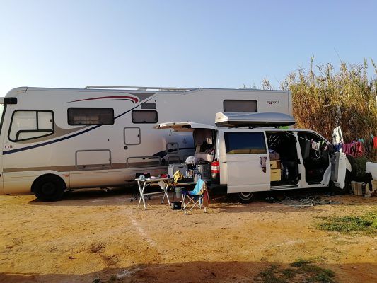 Camper in Sidi Ifni