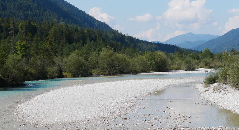 Isar am Sylvensteinspeicher