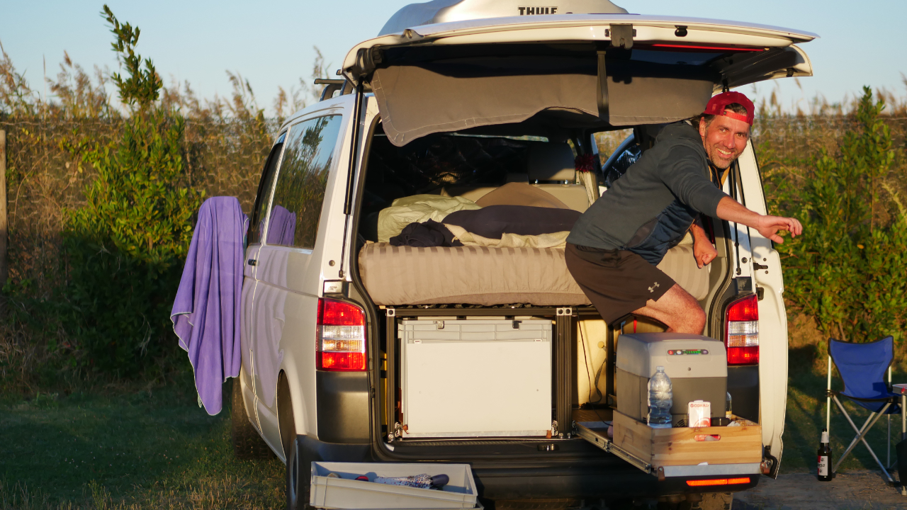Bauanleitung - Modulare Aluprofil Campingbox für 250 €