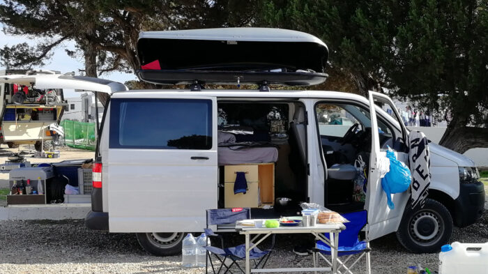 Heckauszug im Wohnmobil - mehr Stauraum 