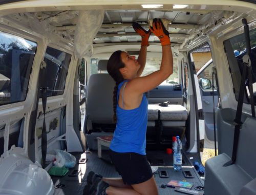 Campervan dämmen mit Armaflex für weniger als 100 € 15 Armaflex T5 Decke