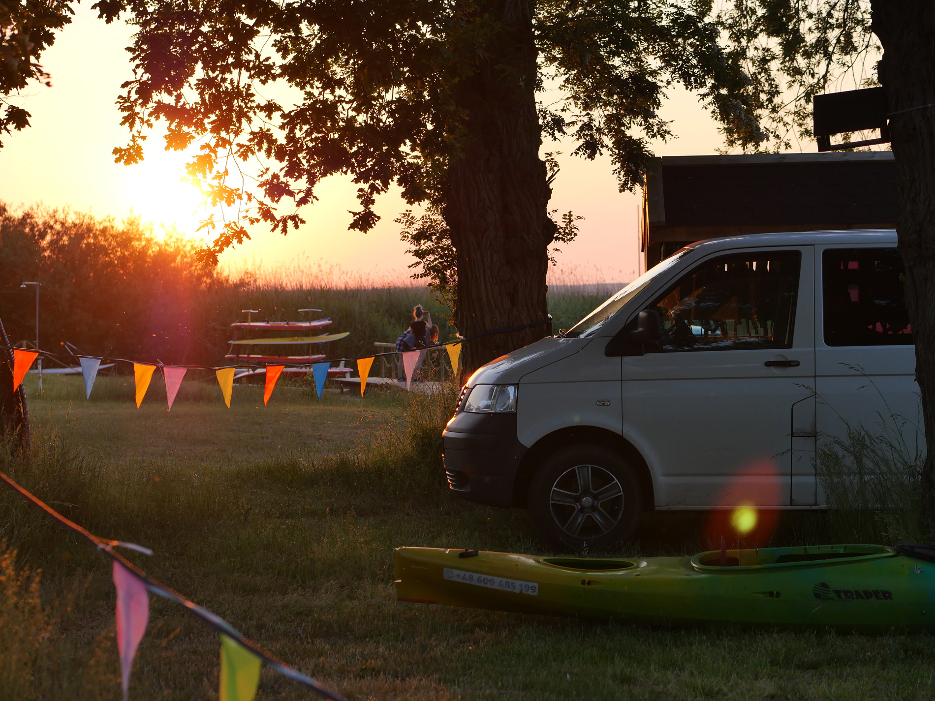 Campwervan am Garder See