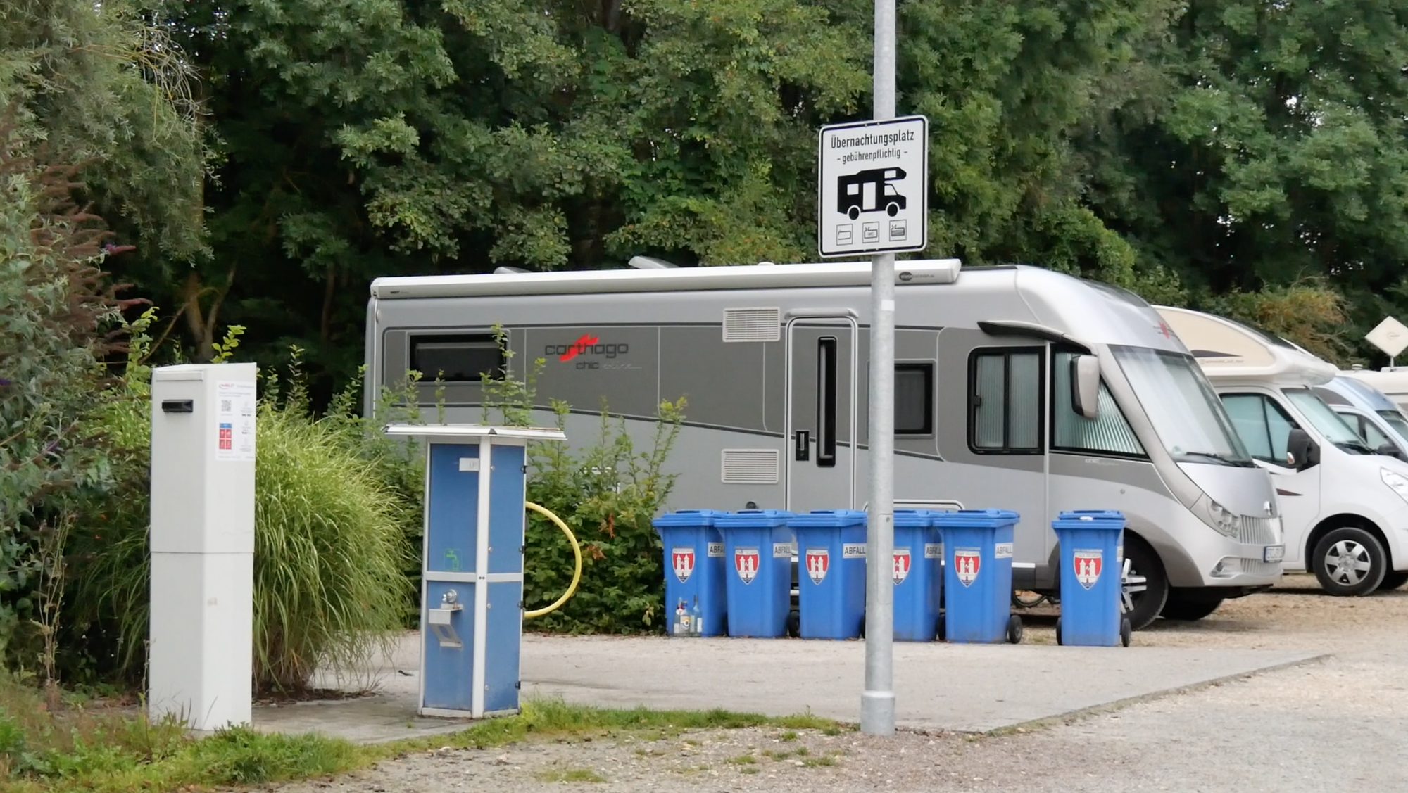 Wohnmobilstellplatz in Kelheim an der Altmühl 4 Ver- und Entsorgung am Stellplatz Kelheim