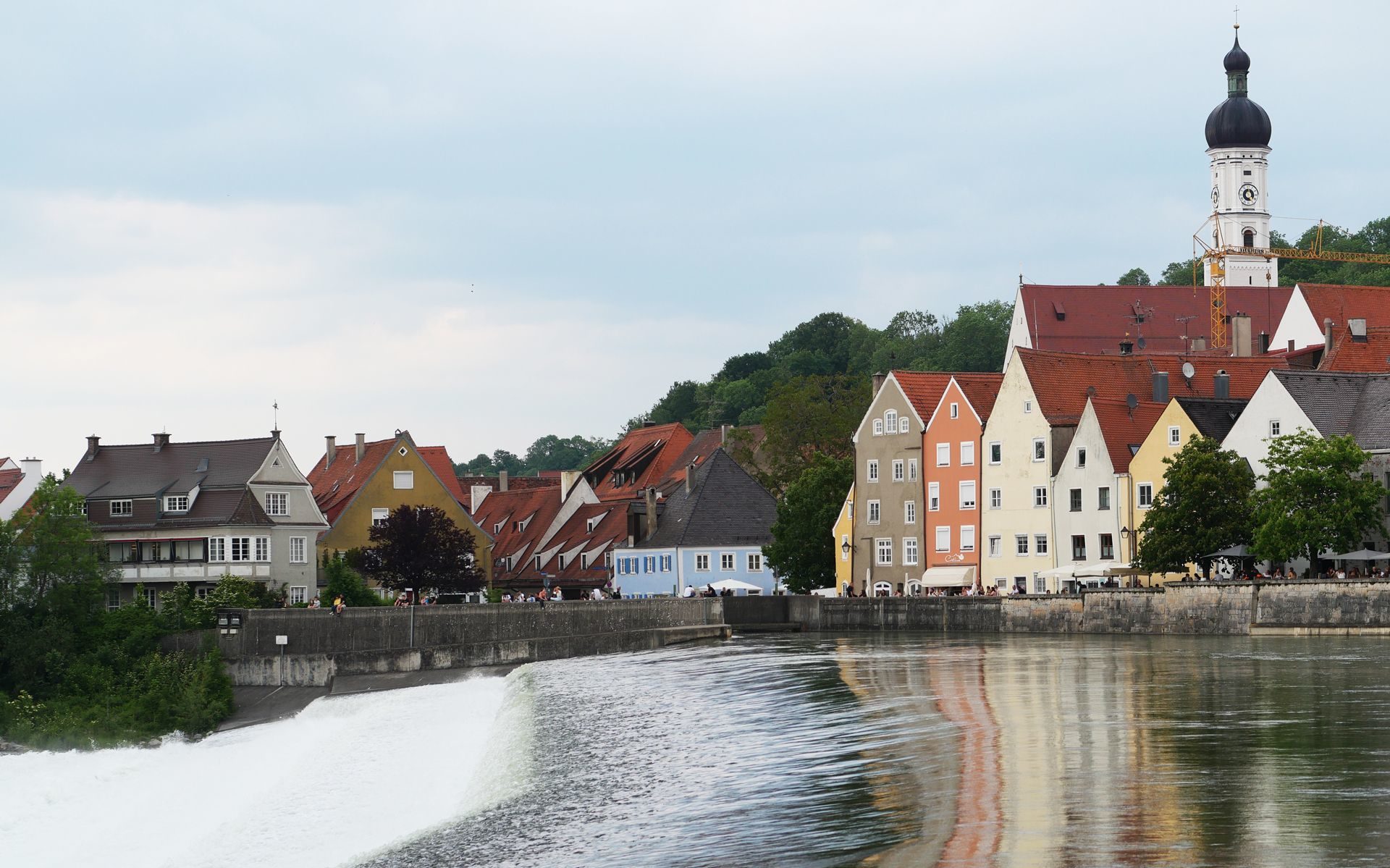 Wasserfall Landsberg am Lech