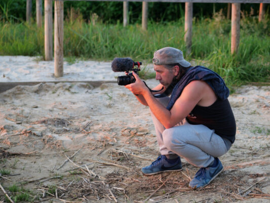 Marek fotografiert