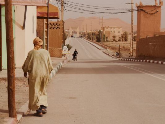 Auf den Straßen von Merzouga