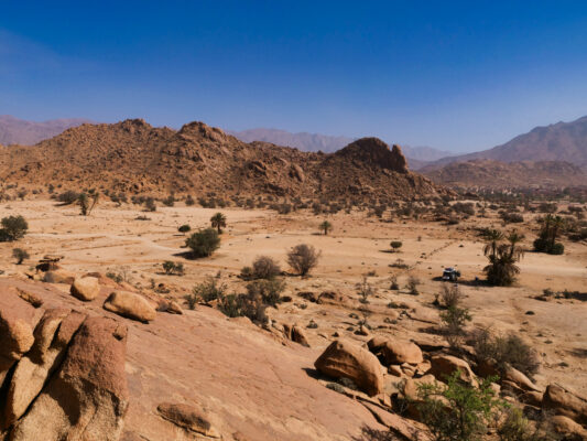 Van Valley in Tafraoute von oben