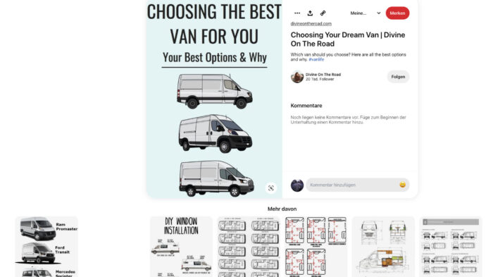 Pinterest Vanlife Inpiration