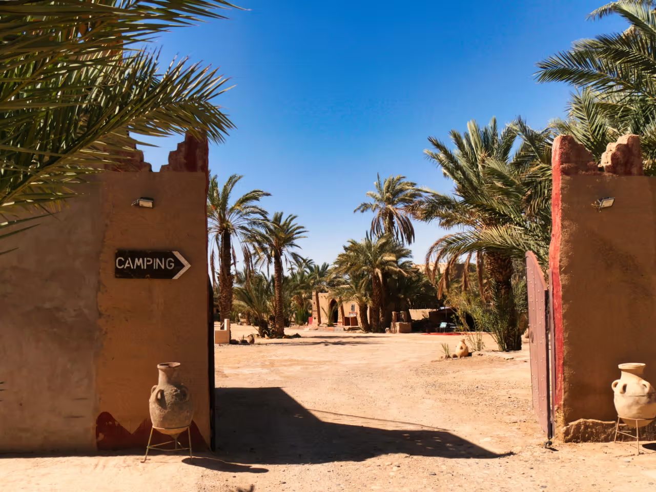 Marokko mit dem Camper – Alles, was du wissen musst (2026) 4 Campingplatz bei Erfoud