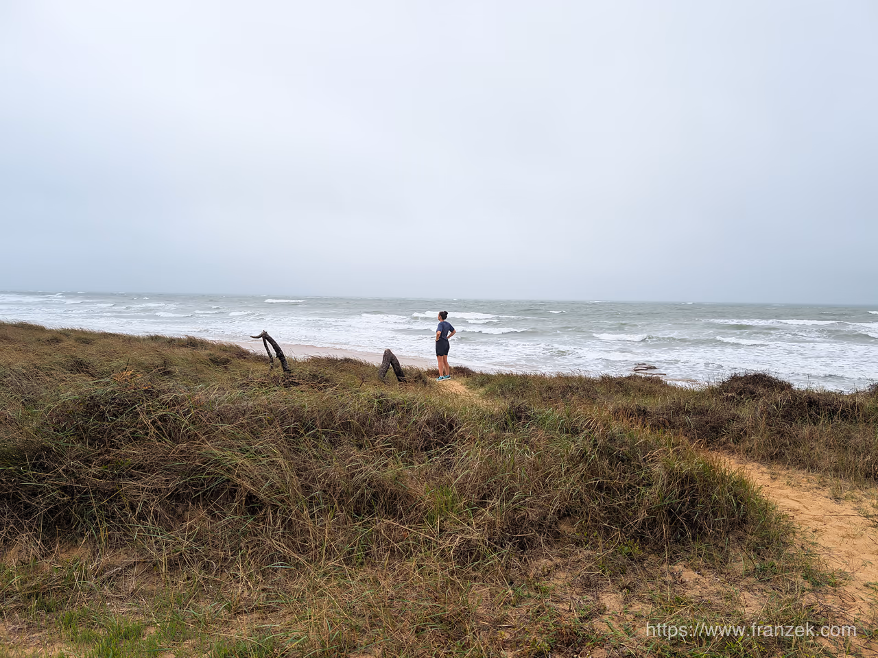 Frankreichs Atlantikküste mit dem Camper – Von der Bretagne bis in die Landes 18 Weiter Sandstrand der Landes bei Cap de l'Homy
