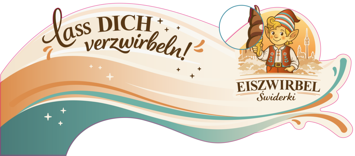Kastenwagen selbst folieren: Dein Guide fürs Fahrzeugbranding 6 Druckdatei-Detail mit der Freiform-Cutline in Magenta als Schnittkontur