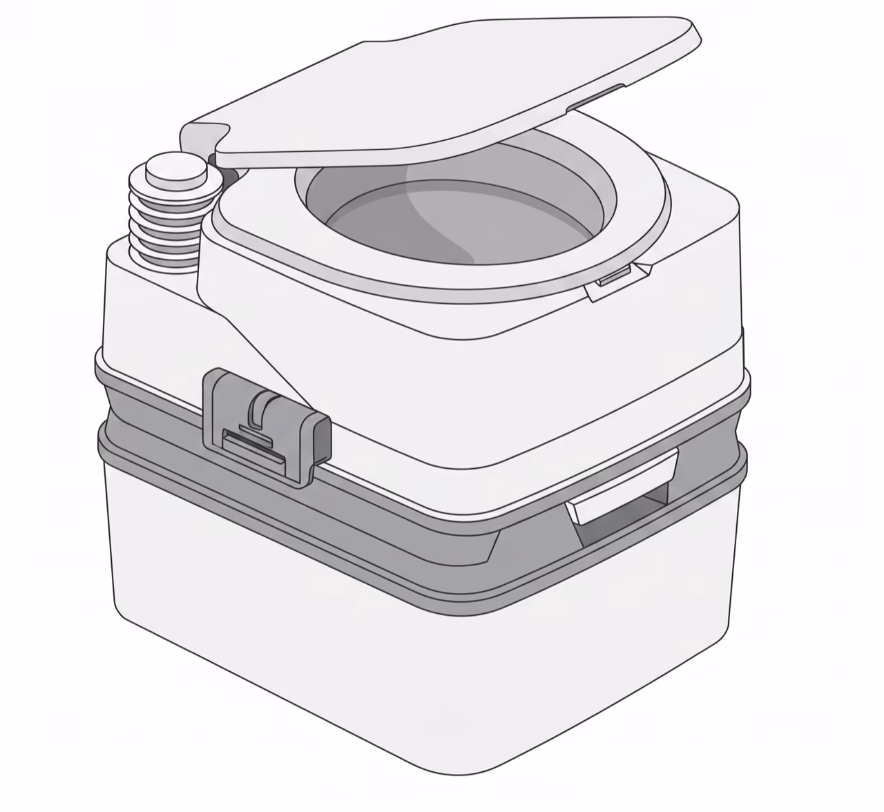 Welche Toilette für Bus und Campervan? 5 Porta Potti Toilette